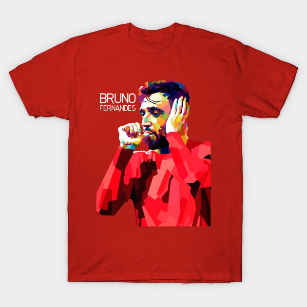 Bruno Fernandes T-Shirt by awangwidyatama